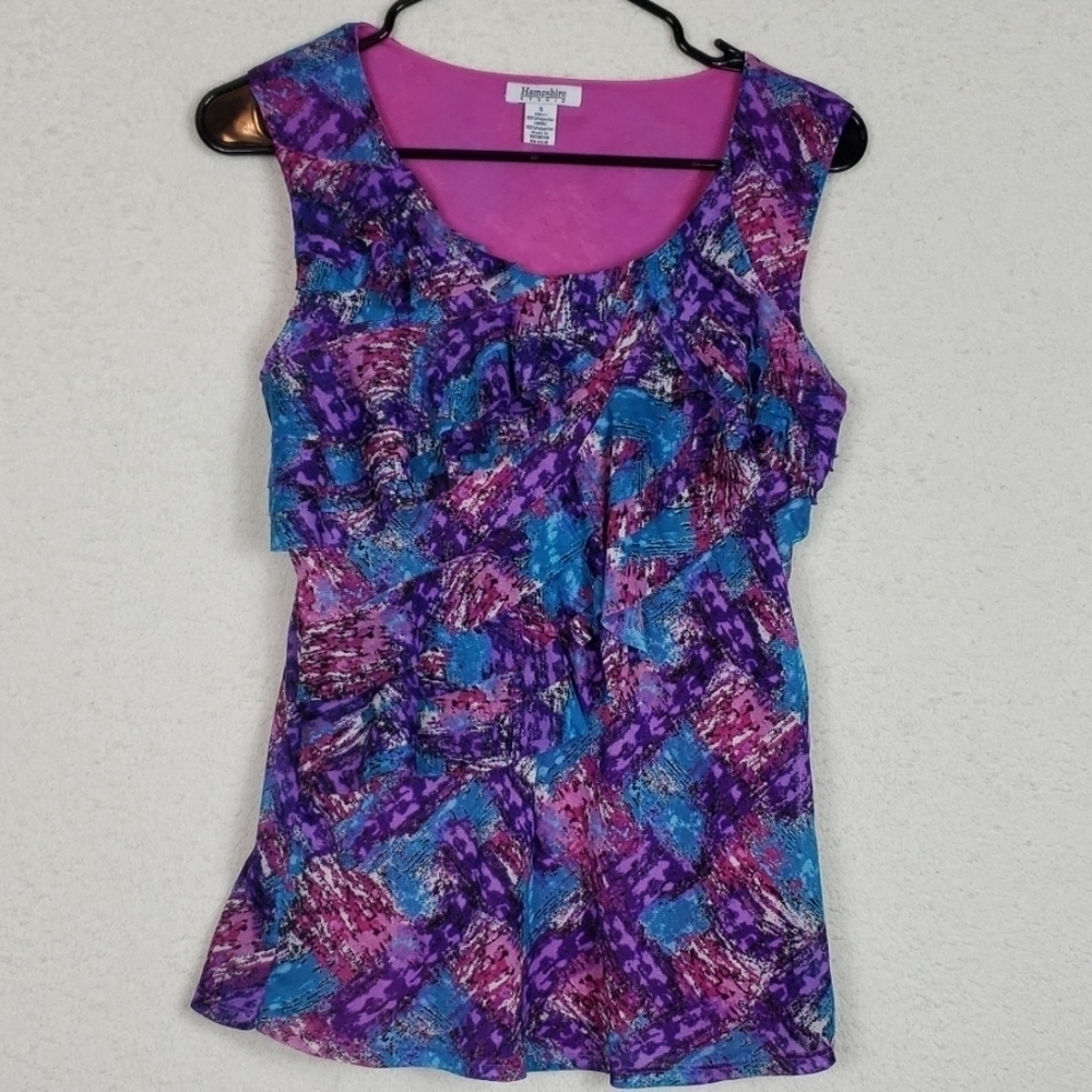 Hampshire studio ruffled top size small